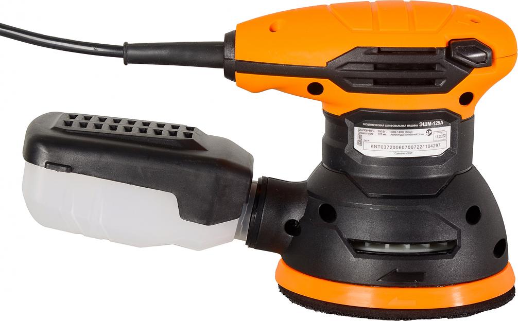 Эксцентриковая шлифмашина Вихрь ЭШМ-125А 300Вт D125мм (72/6/7) фото 3
