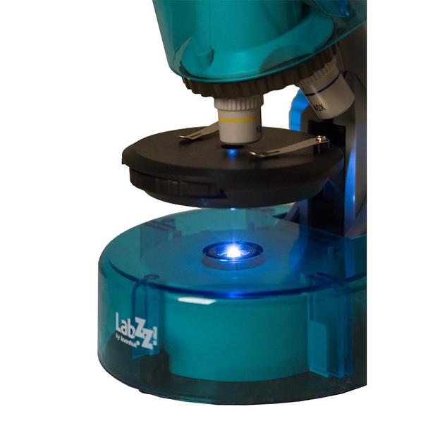  Микроскоп Levenhuk LabZZ M101 AzureЛазурь > фото 7