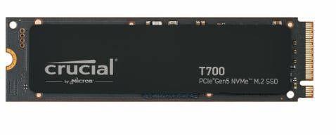 Твердотельный диск 2TB Crucial T700 CT2000T700SSD3, M.2, PCI-E 5.0 x4, TLC 3D NAND [R/W - 12400/11800MB/s] фото 2