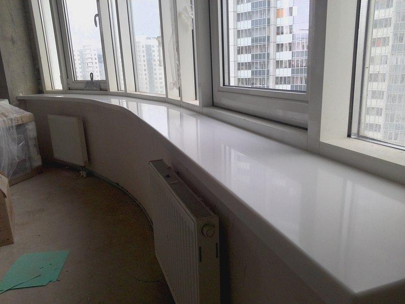 Подоконники из искусственного камня 1 м2 фото 2