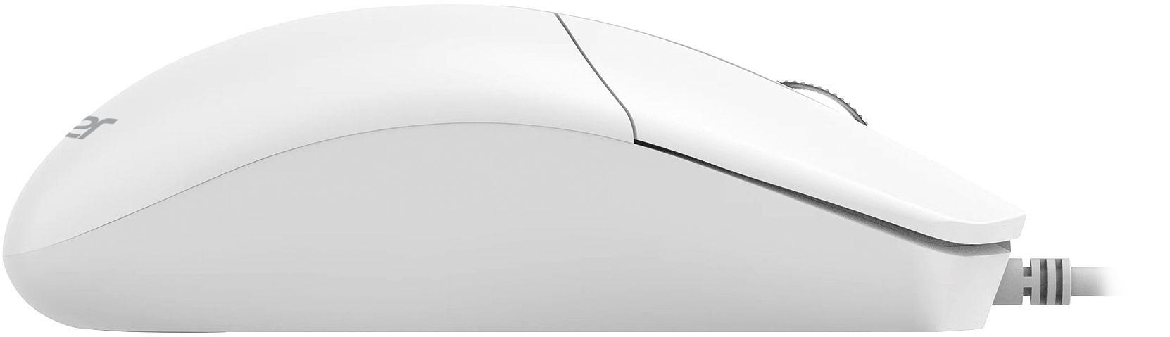 Мышь Acer OMW300 белый оптическая (1200dpi) USB (3but) фото 2