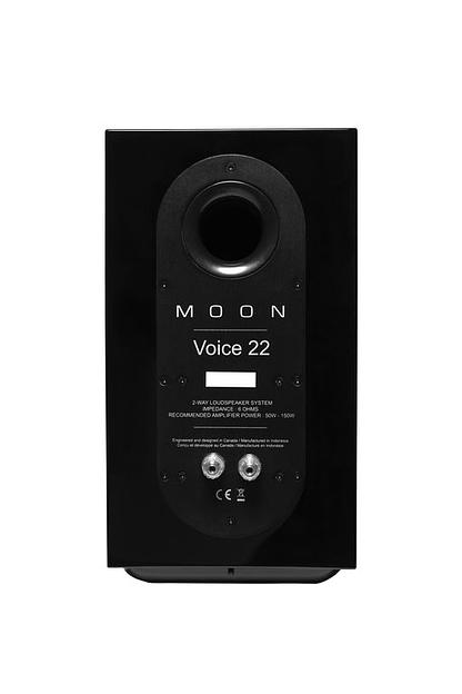 Полочные акустические системы Moon by Simaudio Voice 22 Цвет: Черный лак [Black Gloss] фото 2