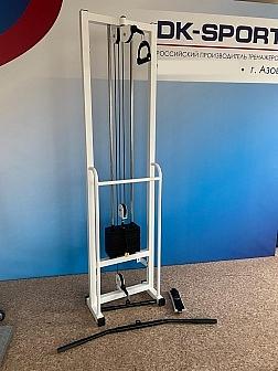 Тренажер «Одинарная блочная рама с верхней тягой» А317/1-50 фото 2