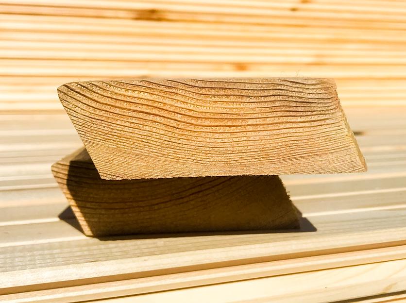 Ромб из сибирской лиственницы фото 1