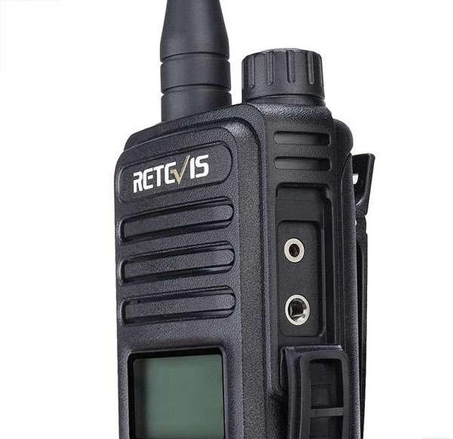 Рации Retevis RT85, черные, 2 шт фото 2