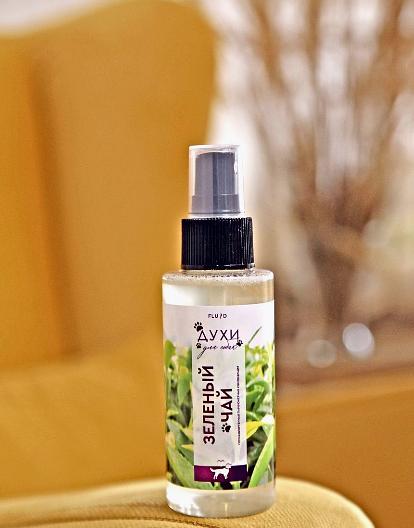 Fluid Духи для собак с запахом зеленого чая фото 2
