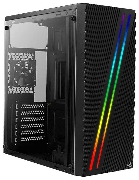 Корпус Aerocool Streak (ATX, без БП, 1x USB3.0, 2x USB2.0, RGB-подсветка) (Streak) фото 1