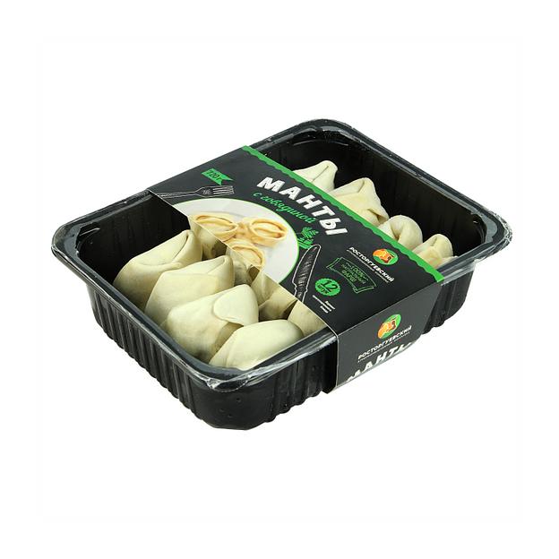 Манты Агро-РСТ с говядиной замороженные, опт фото 1