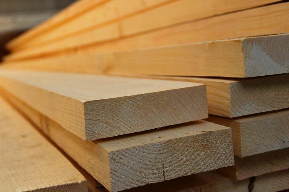 Доски хвойных пород дерева 25х100х4020 мм фото 2