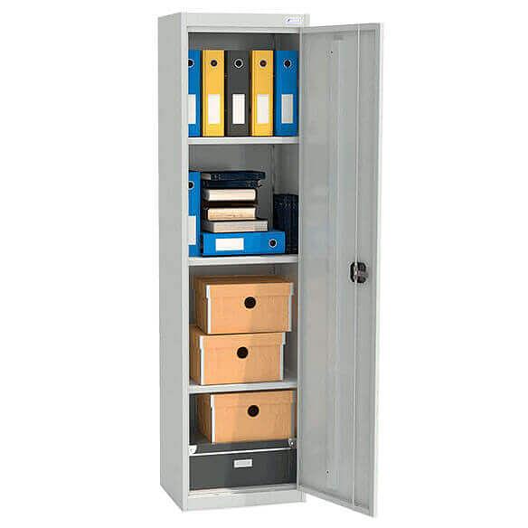 Шкаф архивный металлический, 1850х485х385 мм, 4 полки фото 1