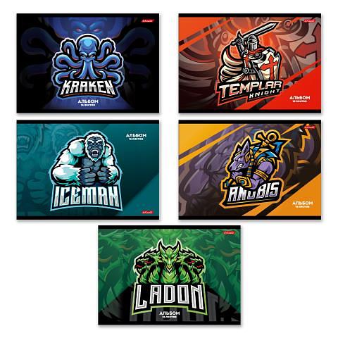 Альбом для рисования, А4, 16л., на скобе, 100 г/м2, Выбери героя!, SVETOCH 16АЛСК4_1_3_9 фото 1