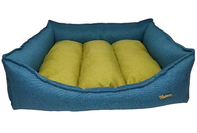 Лежанка для собак и кошек «Люкс-Бирюза малая» ОПТ фото 1