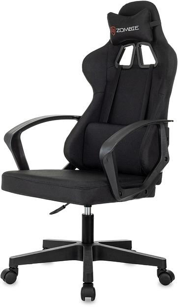 Кресло игровое Zombie 1 черный Neo Black крестов. пластик фото 3