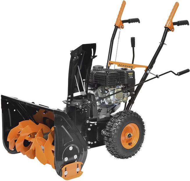 Снегоуборщик бензин. Carver STG 756 7л.с. фото 1