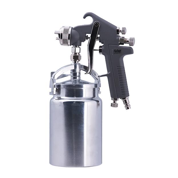 FUBAG BASIC S1000/1.8 HP Краскораспылитель [110105] {160л/мин_3.5бар_нижний бачок 1л_1.8мм} фото 1