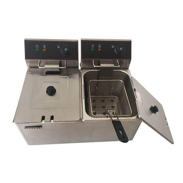 Фритюрница Airhot EF8+8 опт фото 1