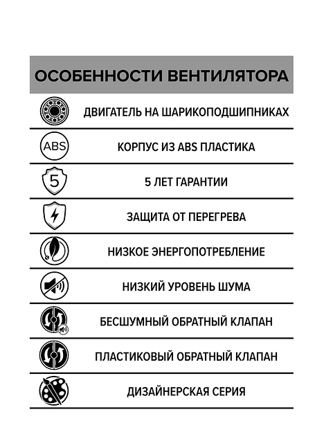 Бытовой вентилятор Breeze 5C Champagne Diciti опт фото 5