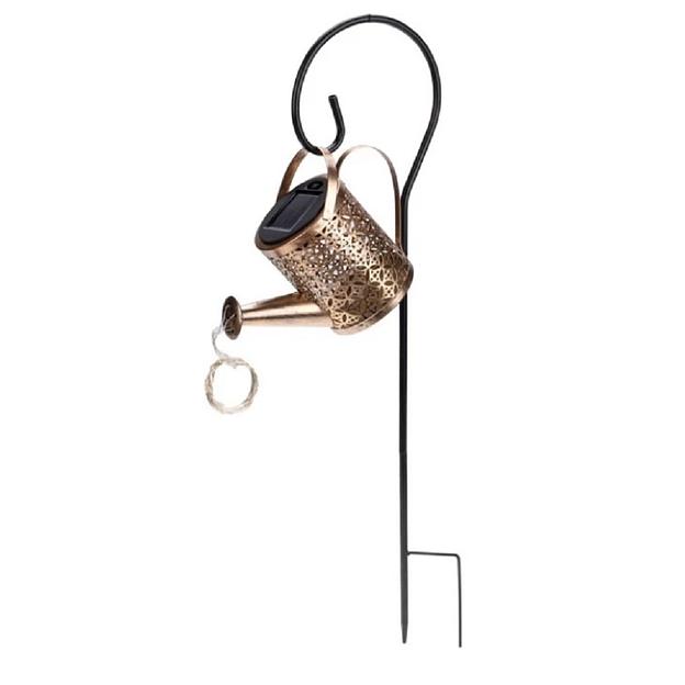 Rexant 602-2405 Светильник грунтовый Лейка, 3000К, встроенный аккумулятор, солнечная панель, коллекция Стамбул фото 1