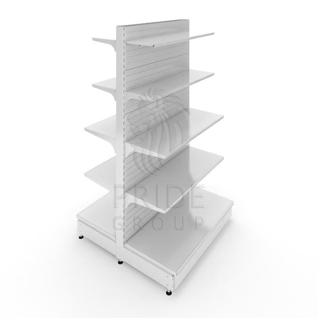 Стеллаж островной торговый 1000x1080x1900 5 полок фото 1