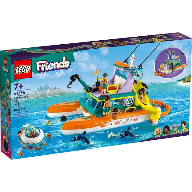 Конструктор LEGO Friends Лодка морской спасательной бригады 41734 фото 1