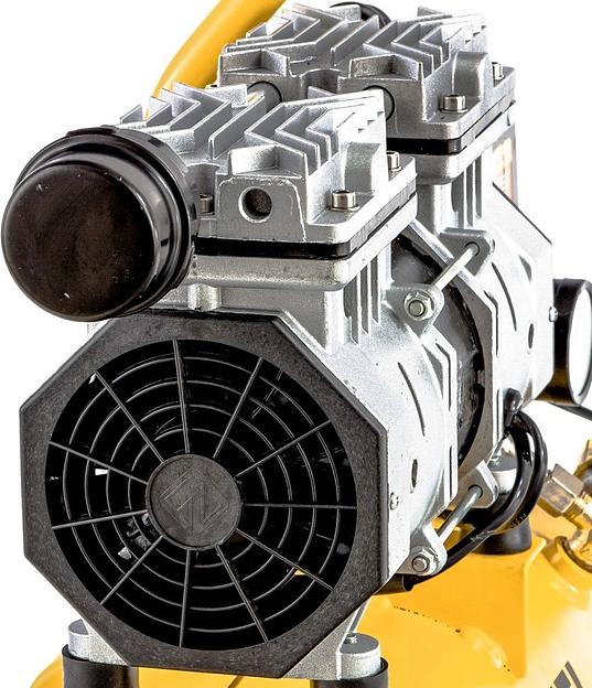 Компрессор DLS650/10 безмаслянный малошумный 650 Вт, 120 л/мин,ресивер 10 л// Denzel фото 9