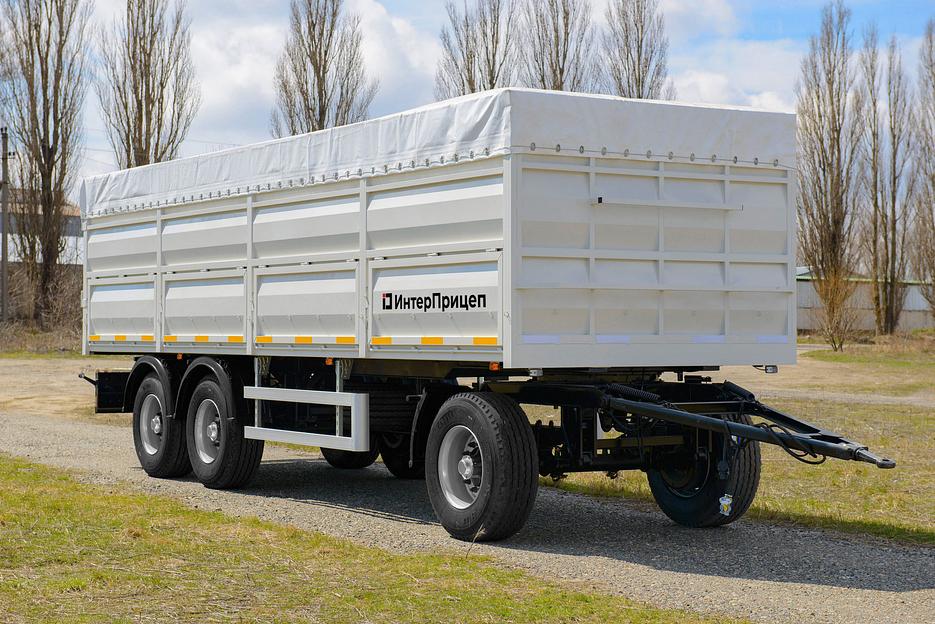 Прицеп зерновоз трехосный фото 5