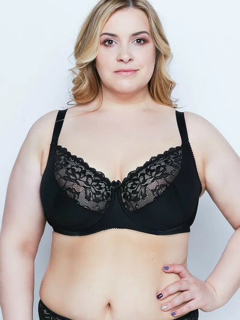 Бюстгальтер АйЛайк модель № 10294 цвет черный ОПТ фото 2