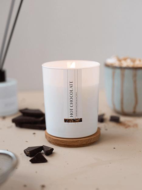 Свеча ароматическая Aesthete home «Hot Chocolate» 250 мл ОПТ фото 1