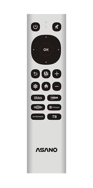 Телевизор Asano 50LU5011T 50", 4K Ultra HD, белый, T2/CI+/Dolby Digital, HDR 10, SALUT smart фото 3