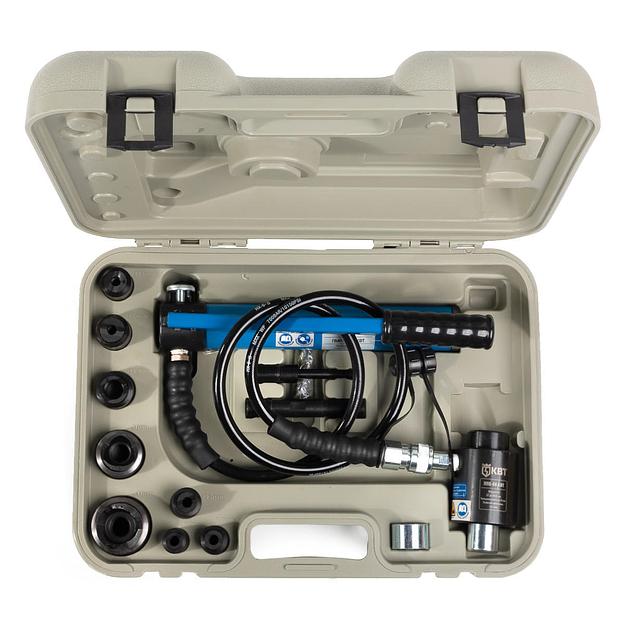 Пресс гидравлический КВТ ПГПО-60 помповый для пробивки отв. фото 9