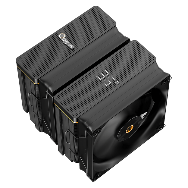 Жидкостная система охлаждения Ocypus Iota A62 BK Black 260W/ All Intel/ AMD AM* /Digital display /2 fans /Screws фото 2