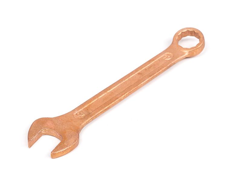 Ключ гаечный комбинированный 19х19 омедн. SIT* с поверкой фото 2