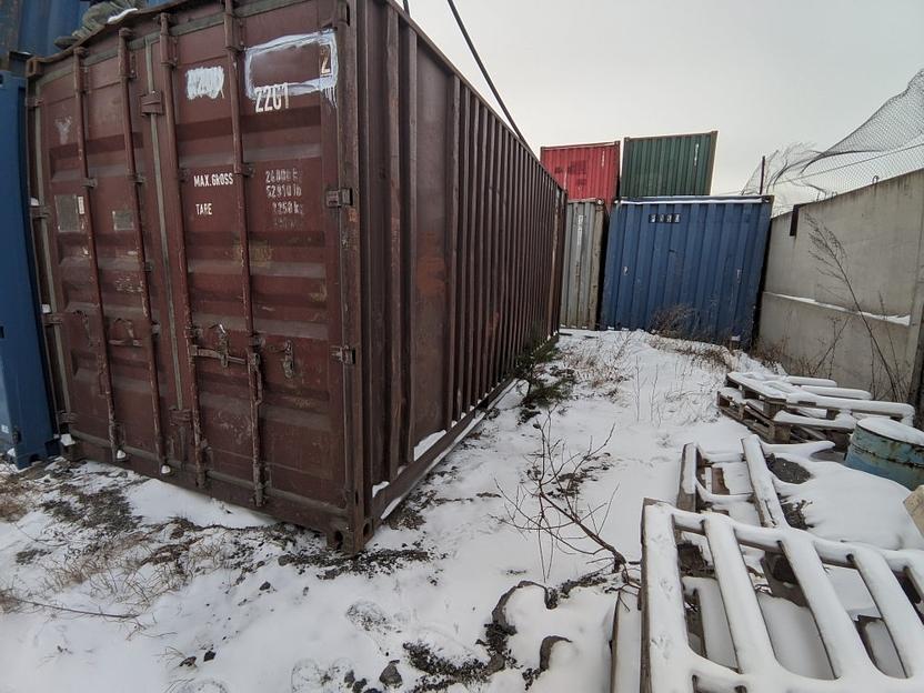 Контейнер 20 футов складской RZDU фото 1