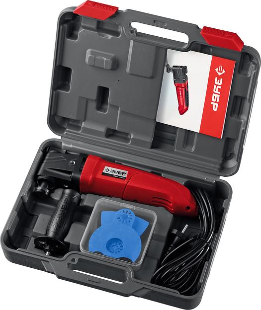 Многофункциональный инструмент Зубр МФИ-400 КН 400Вт красный/черный фото 3