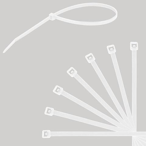 Стяжка (хомут) нейлоновая сверхпрочная Power Lock, 3.6×250 мм, белая, Sonnen, 607922, опт фото 3