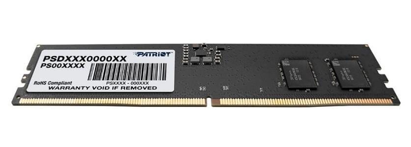 Память DDR5 16Gb 4800MHz Patriot PSD516G560081 Signature RTL PC5-38400 CL40 DIMM ECC 288-pin 1.1В single rank фото 2