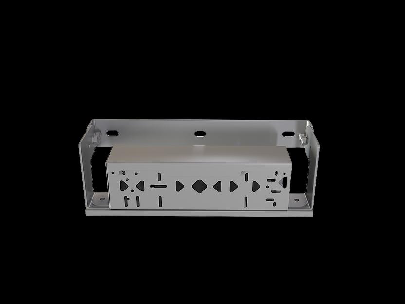 Кронштейн поворотный скоба  с пром.коробкой фото 1