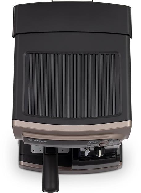 Кофеварка рожковая Vitek VT-1517 BN 1238Вт коричневый фото 7