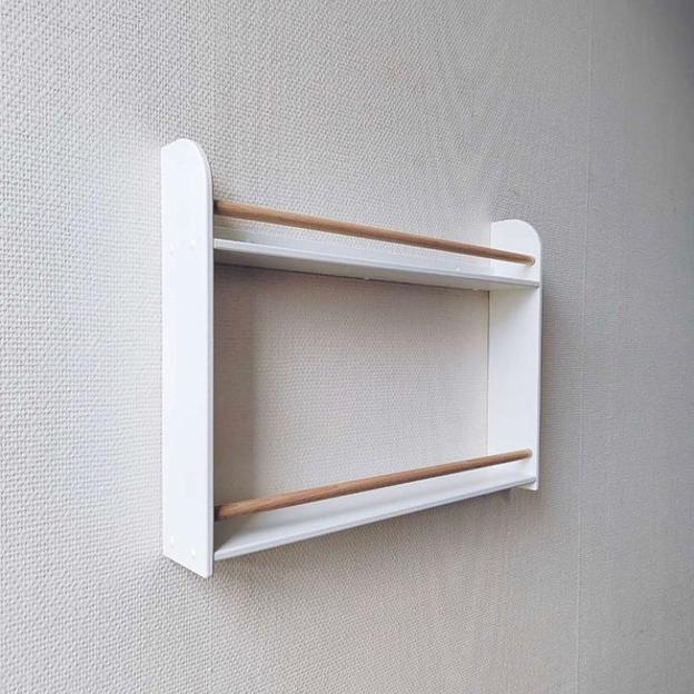 Настенная детская полка для книг Монтессори 80 см ОПТ фото 1