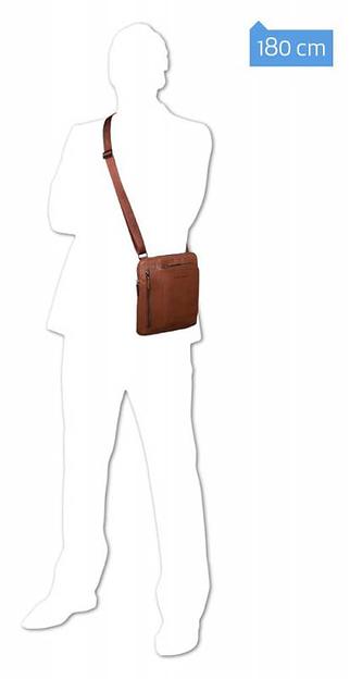 Сумка Piquadro Black Square CA1816B3/CU светло-коричневый натур.кожа фото 3