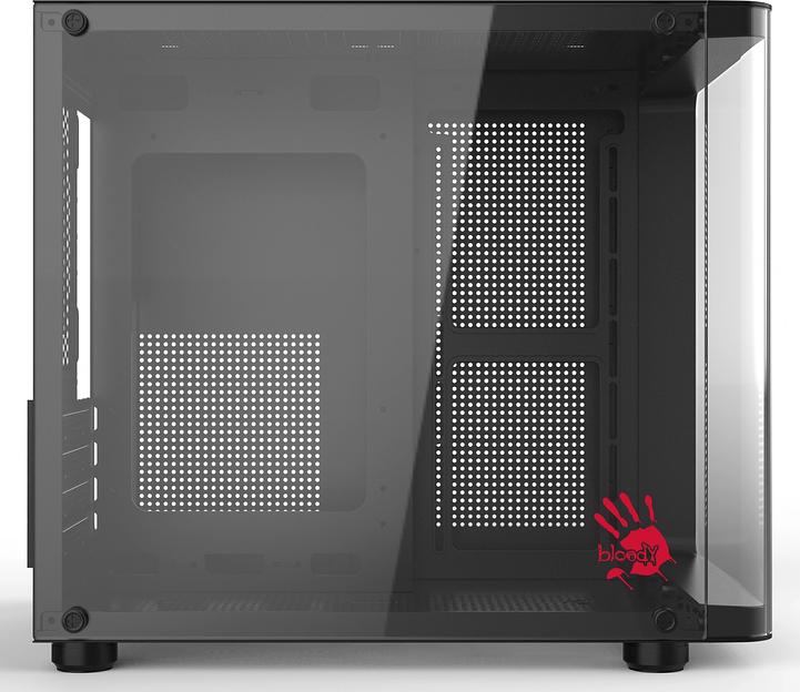 Корпус Bloody BD-CC104 черный без БП mATX 5x120mm 1xUSB2.0 1xUSB3.0 audio фото 3