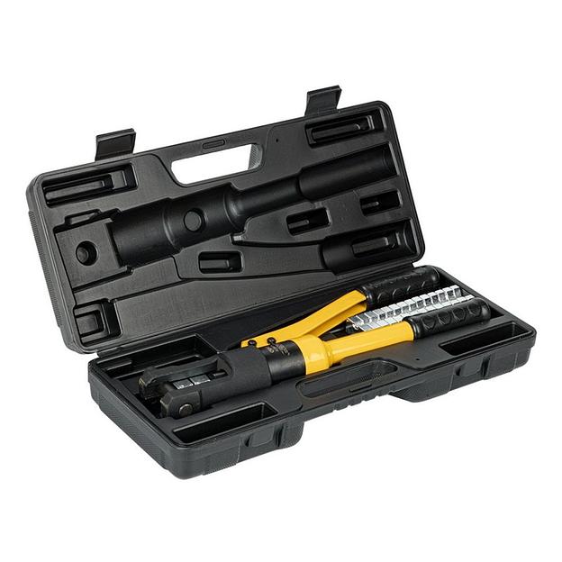 Инструмент обжимной Deli Ручной пресс (кримпер) гидравлический Deli DL-YQ120 фото 4