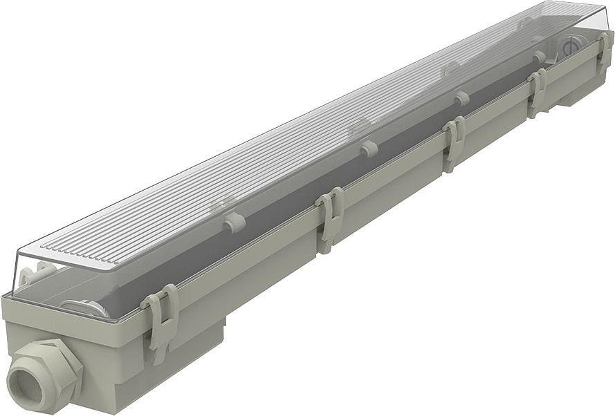 Светильник Gauss Industry 909410160 18Вт серый прямоугольный фото 2