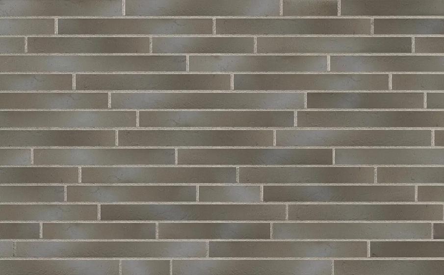 Клинкерная плитка под кирпич Terramatic Forta Grey AC, 390*40*14 мм фото 1