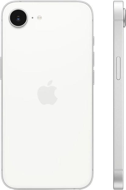 Смартфон Apple A3409 iPhone 16e 256Gb белый моноблок 3G 4G 6.1" 1170x2532 iOS 18 48Mpix 802.11 a/b/g/n/ac/ax NFC GPS Protect фото 2