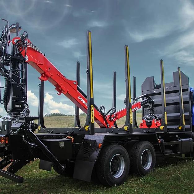 Сортиментовоз МАЗ 631228 с новым манипулятором ВЕЛМАШ 10-74 фото 3