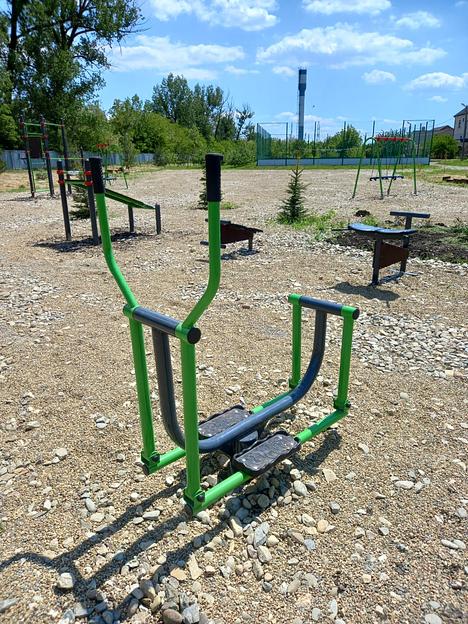 Снаряды спортивные уличные - Тренажер Лыжник «Геркулес» фото 2