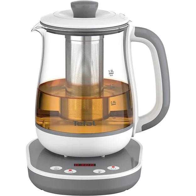 TEFAL BJ551B10 Чайник, 1.5л, 1430Вт, белый фото 4