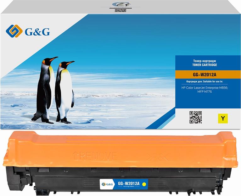 Картридж Картридж G&G 659X для HP CLJ M776/M856 (13 000 стр.), желтый (GG-W2012A) фото 1