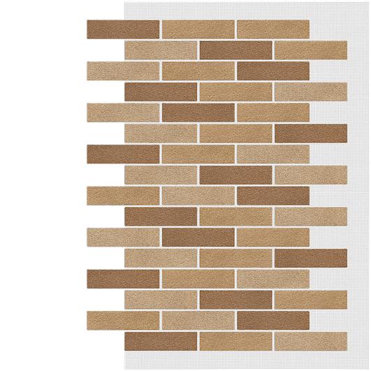 Декоративное покрытие АМК кирпич №100 микс песочный ОПТ фото 1